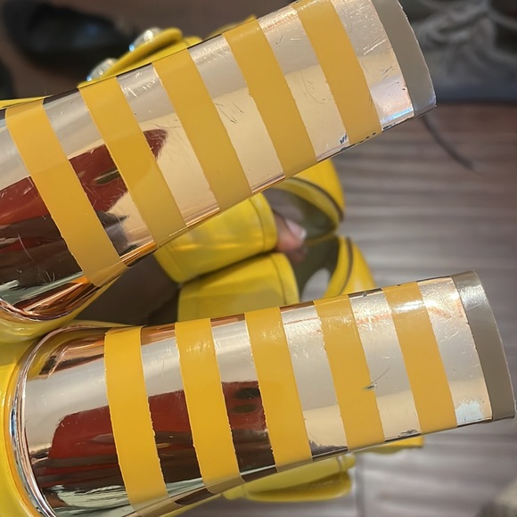 Marc Jacobs yellow leather mule sandals - Picture 5 of 6